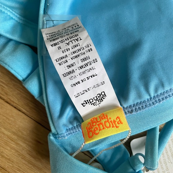 Agua Bendita US swimsuit - blue Bikini Top - Cotton Candy Lisa Top - Picture 3 of 6